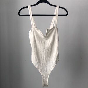 Free People Intimately V-Neck Bodysuit Size S
